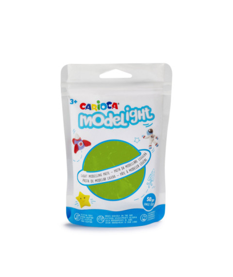 Plastilină moale Carioca 50 g verde deschis